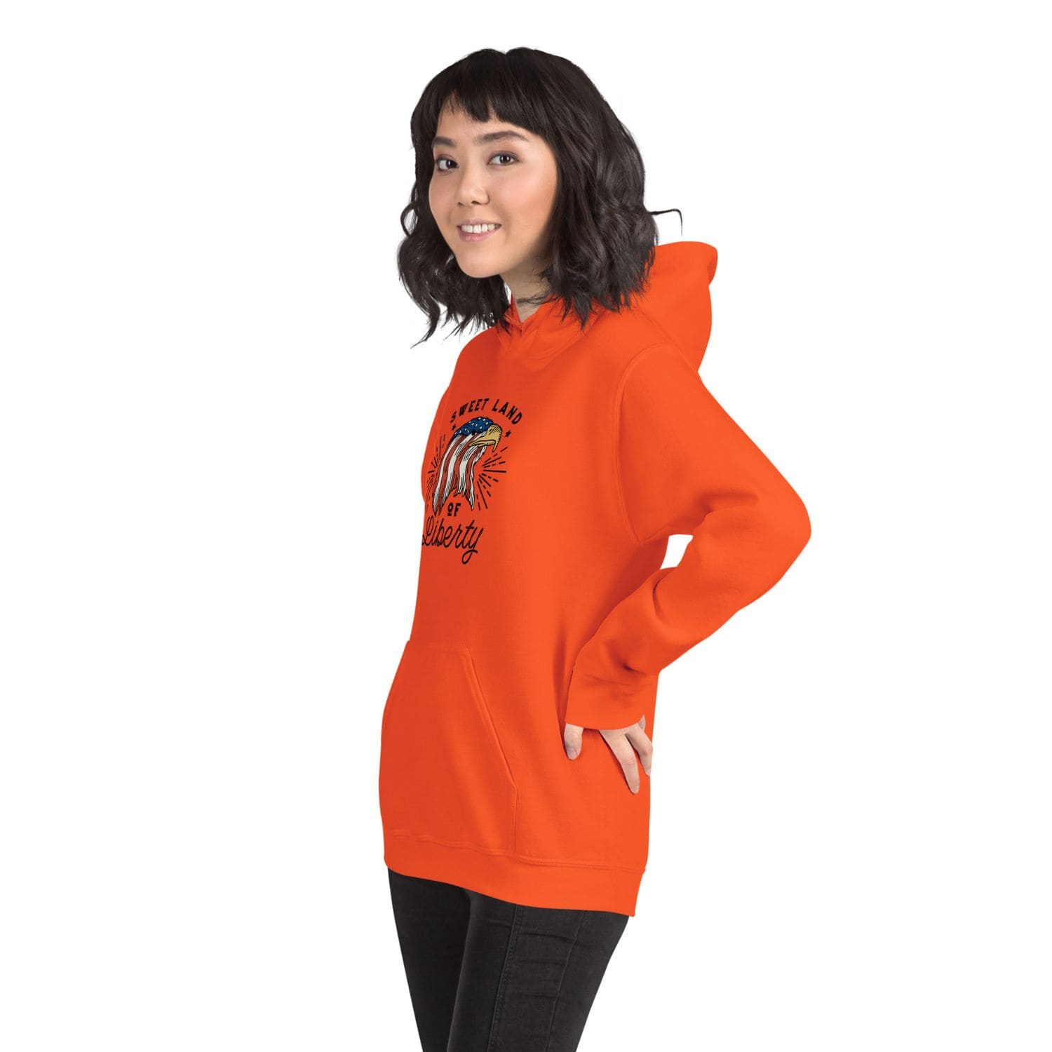 Gildan Classic Damen Hoodie PF3119 orange