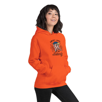 Gildan Classic Damen Hoodie PF3119 orange