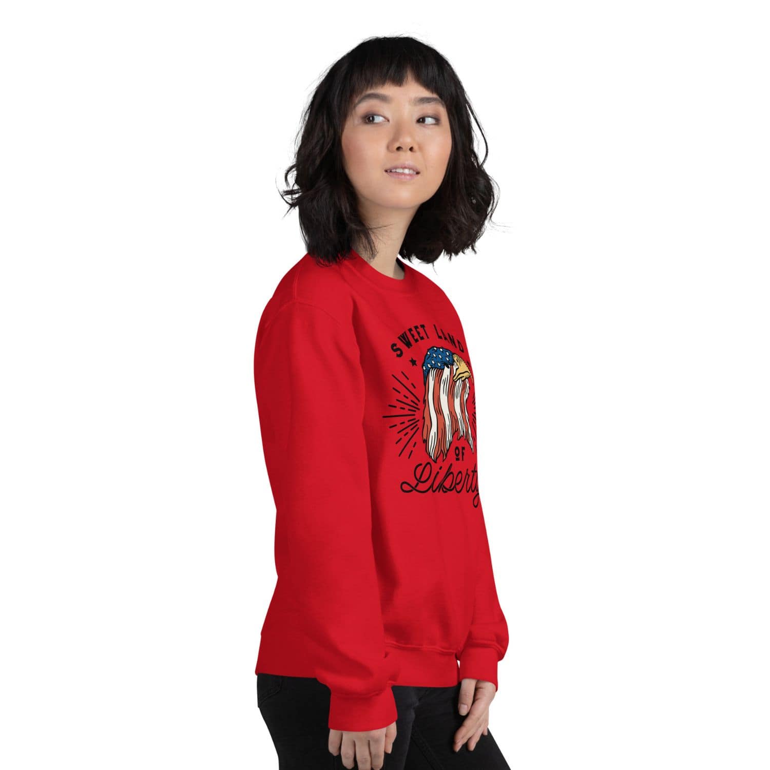 Gildan Classic Damen Sweater PF3114 rot