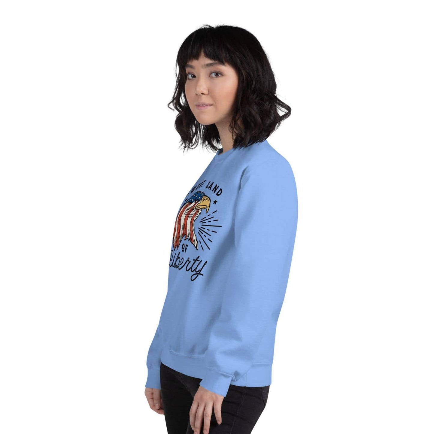 Gildan Classic Damen Sweater PF3115 light blue
