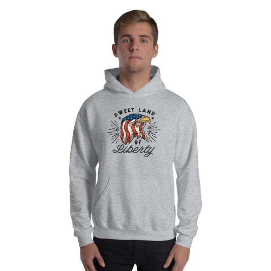 Gildan Classic Herren Hoodie HB7113 liberty sport grey