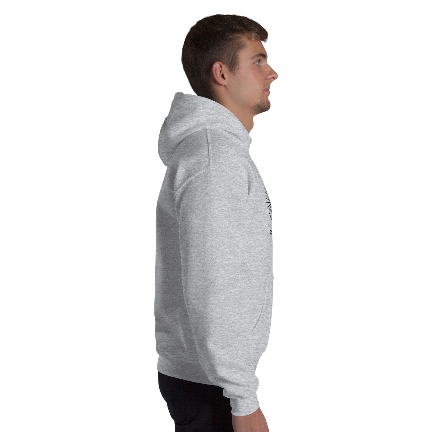 Gildan Classic Herren Hoodie PF7101 light grey