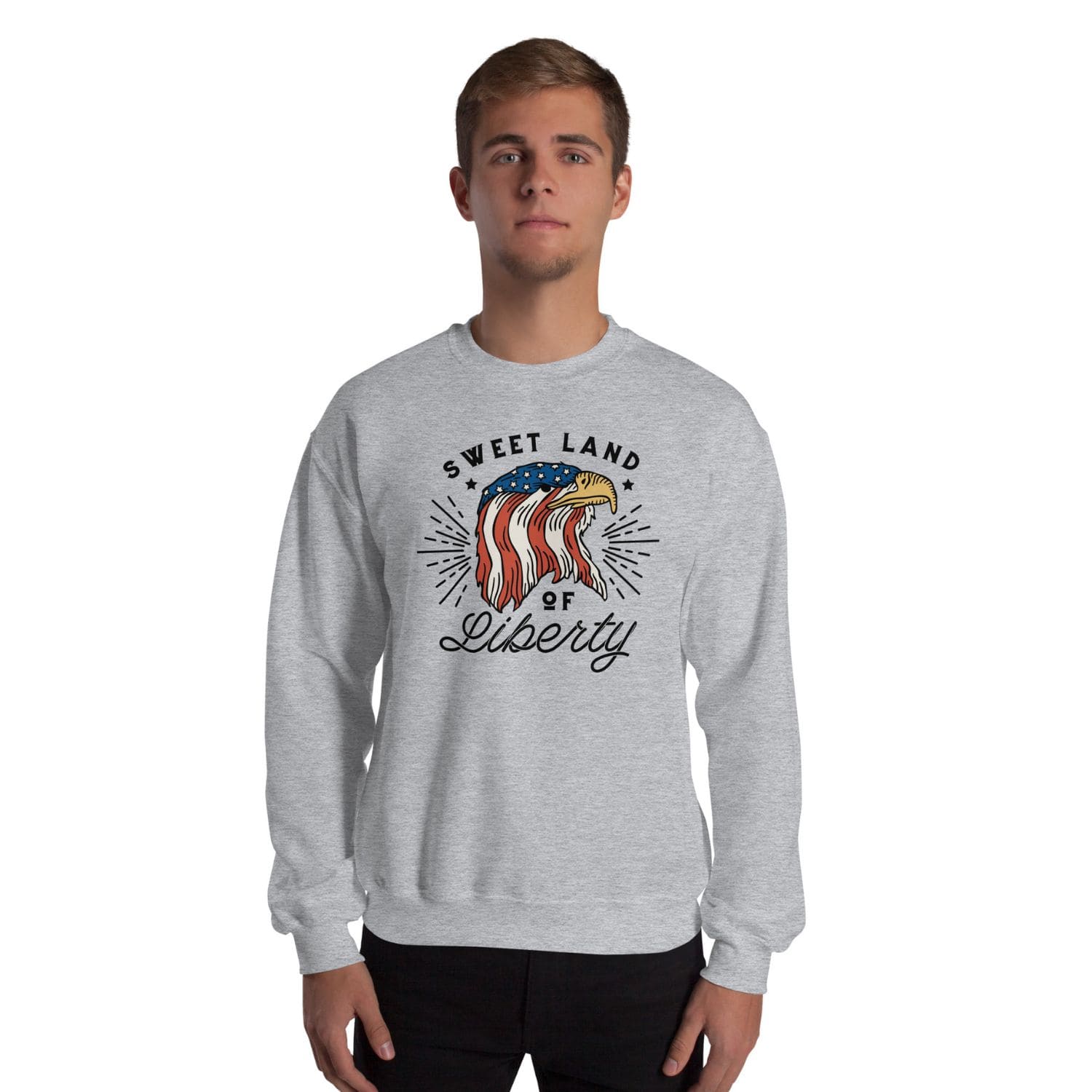 Gildan Classic Herren Sweater HB7110 liberty sport grey