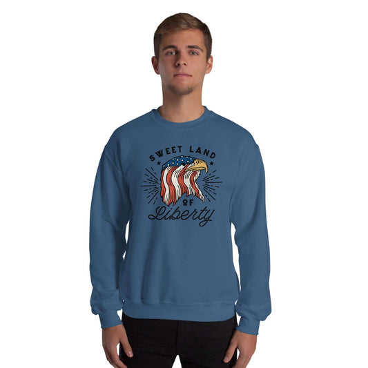 Gildan Classic Herren Sweater HB7111 liberty indigo blue