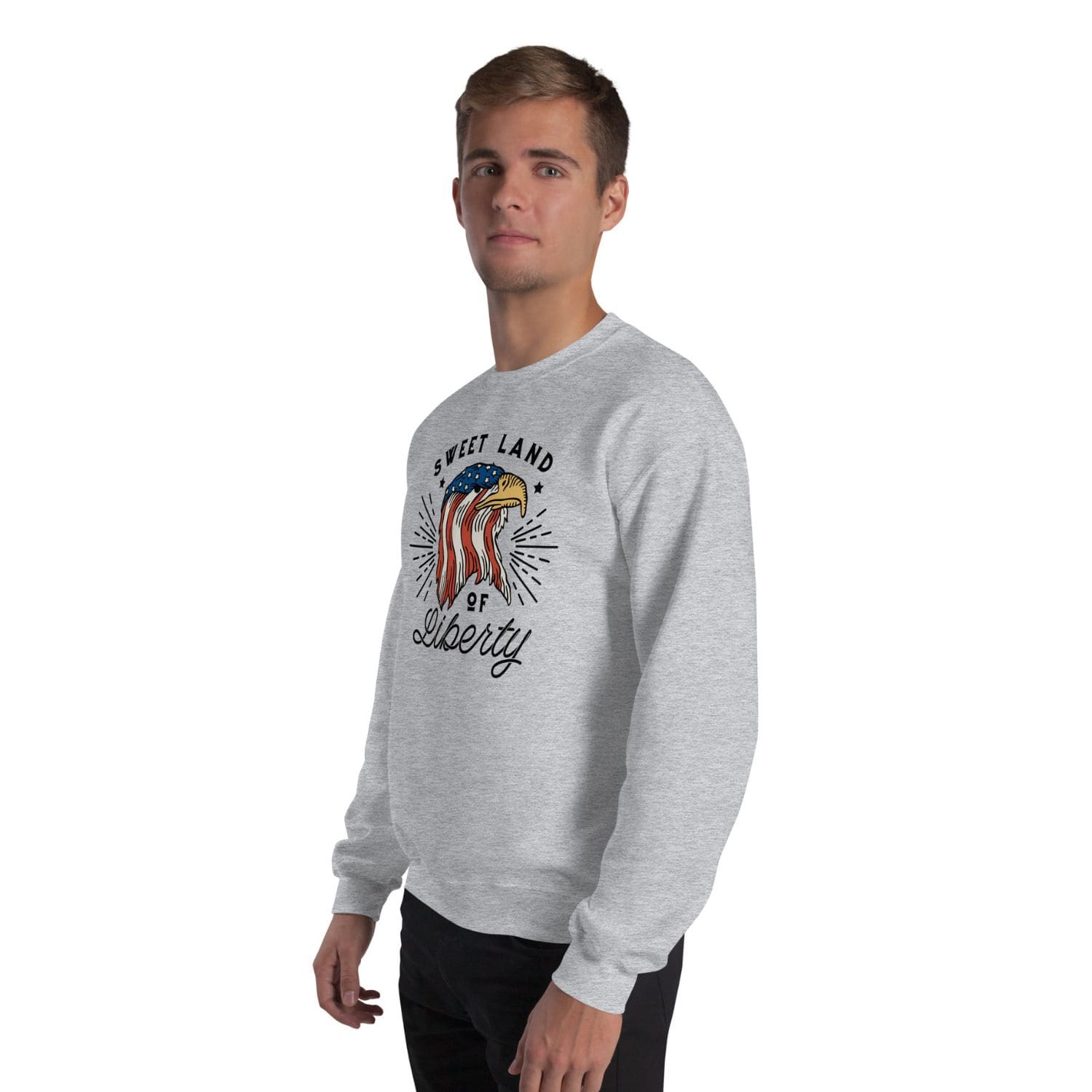 Gildan Classic Herren Sweater PF7098 light grey