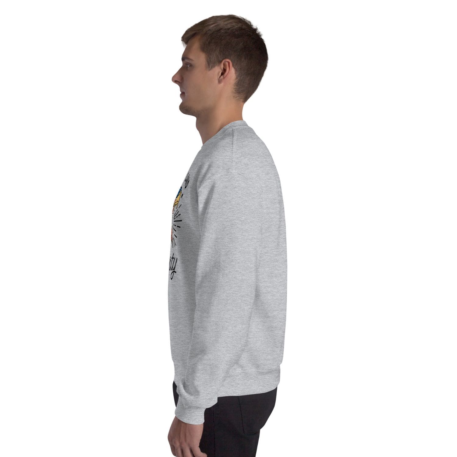 Gildan Classic Herren Sweater PF7098 light grey