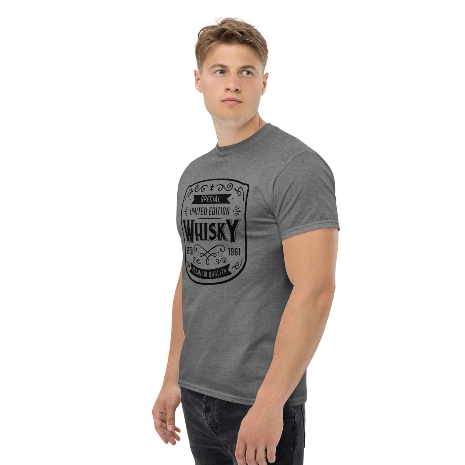 Gildan Classic Herren T-Shirt Whisky PF7159 graphit grey