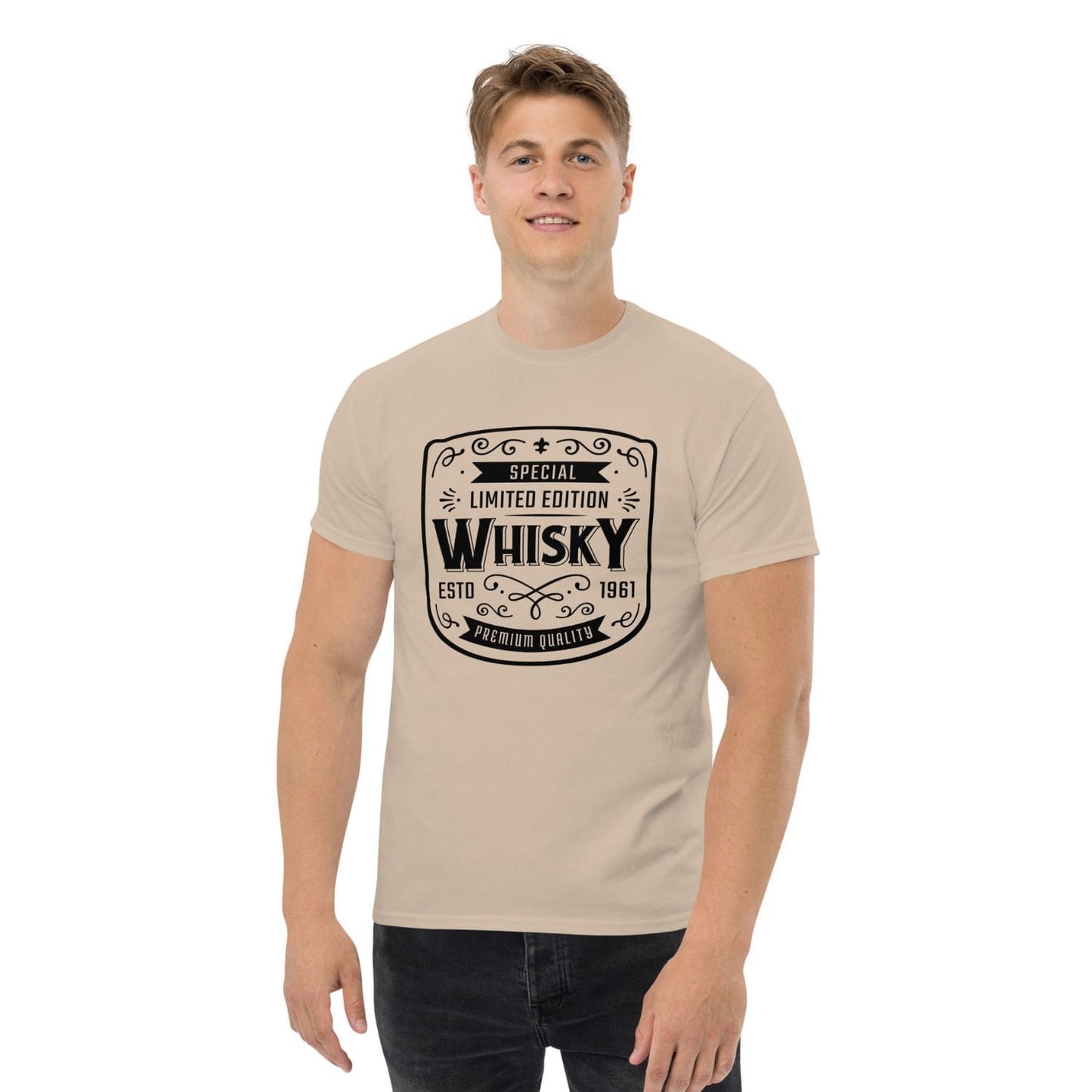 Gildan Classic Herren T-Shirt Whisky PF7161 sand brown