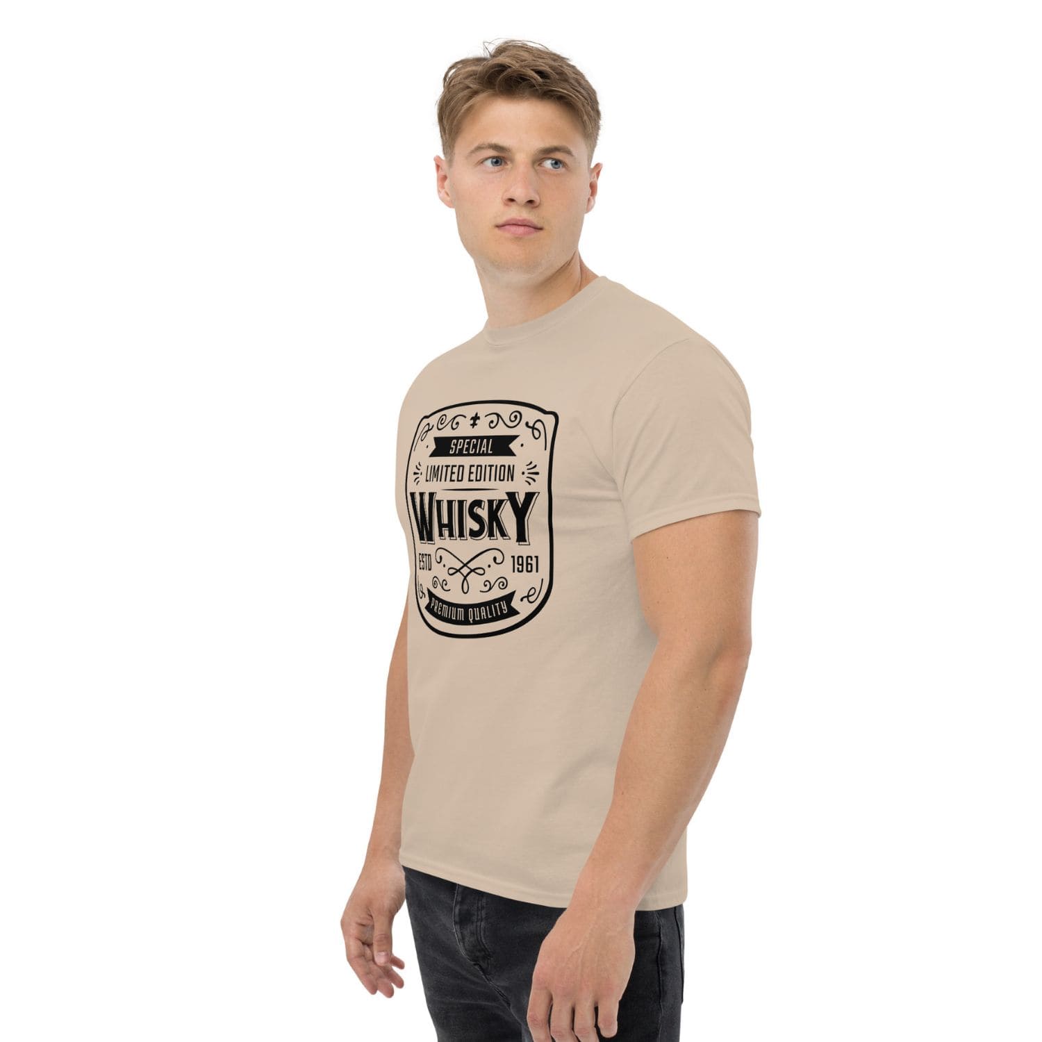 Gildan Classic Herren T-Shirt Whisky PF7161 sand brown