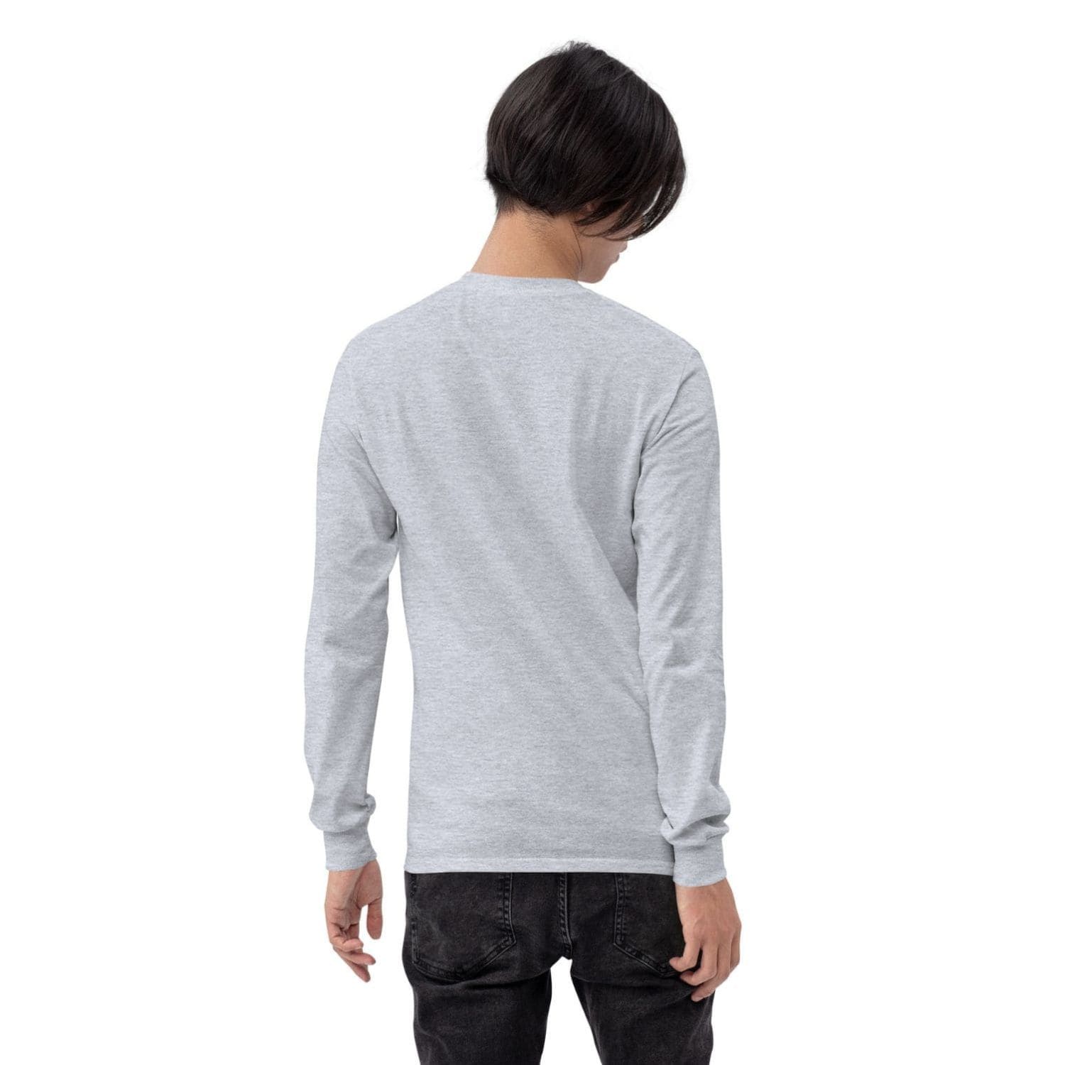 Gildan Herren Longsleeve Shirt PF7090 light grey