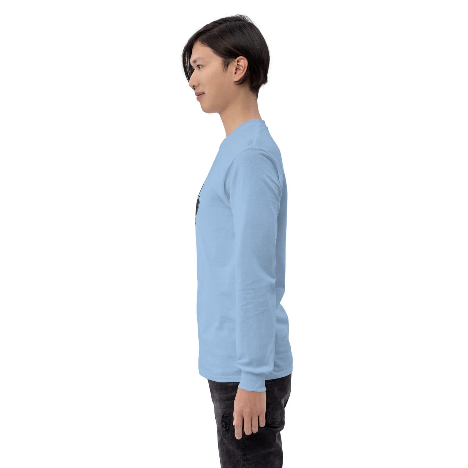 Gildan Herren Longsleeve Shirt PF7091 light blue