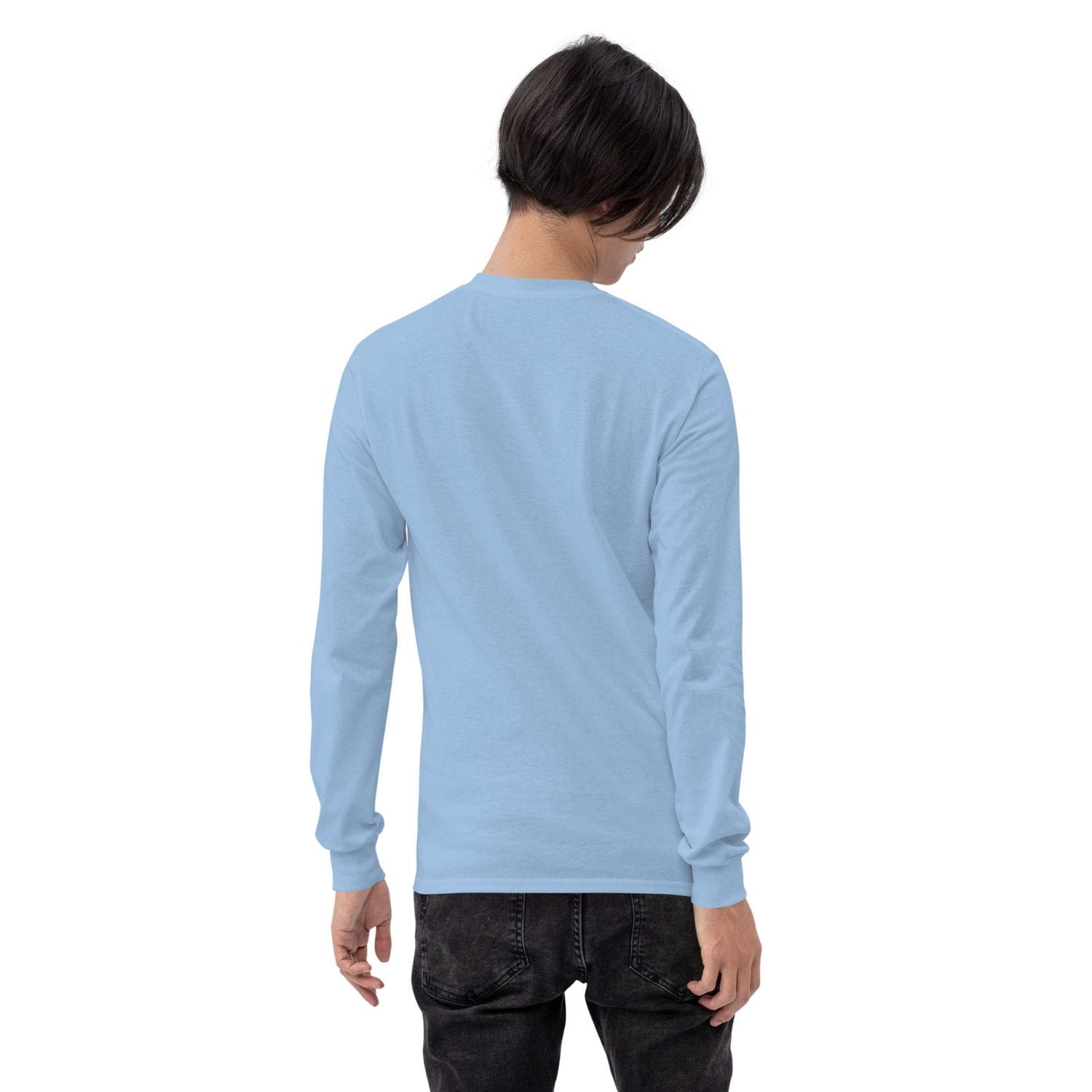 Gildan Herren Longsleeve Shirt PF7091 light blue