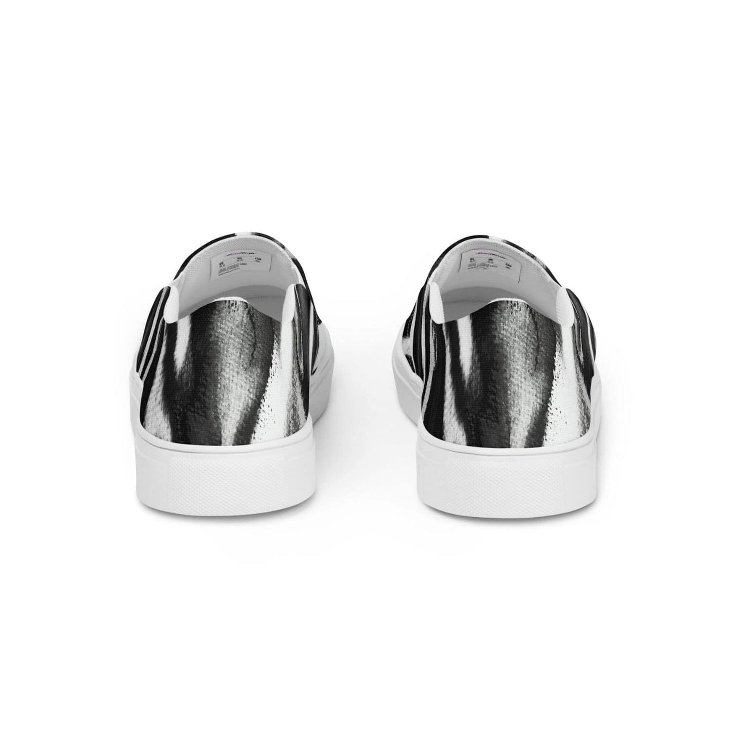 Herren Canvas Textil-Slipper PF8176 weiss broken black