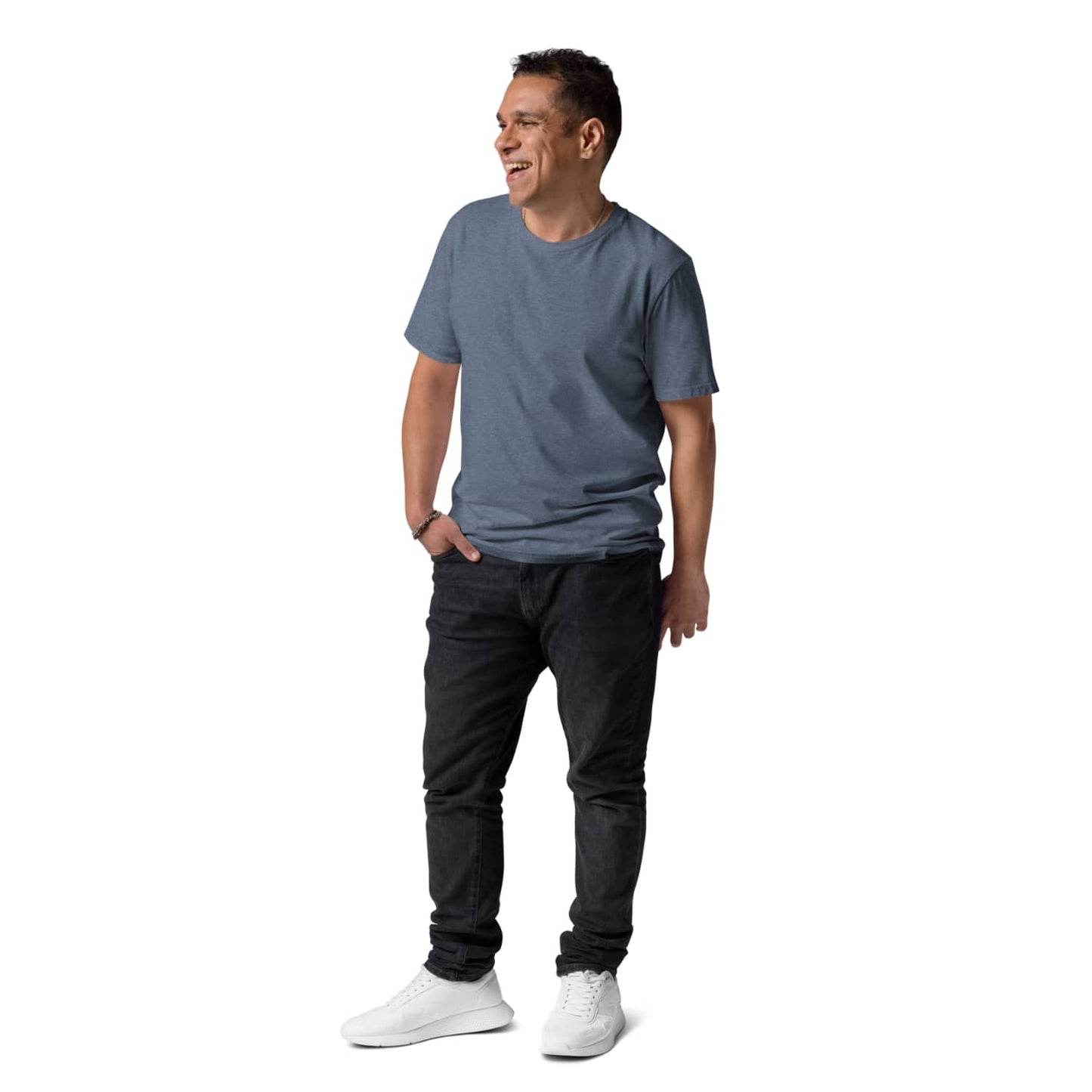 Herren Classic Fußball Fan T-Shirt 11 Freunde PF5271 denim blue