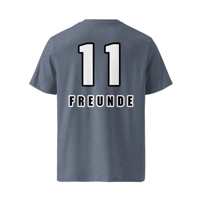 Herren Classic Fußball Fan T-Shirt 11 Freunde PF5271 denim blue