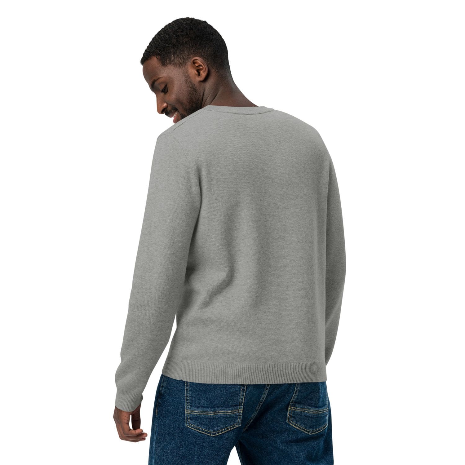 Herren Classic Strickpullover HB7107 grau