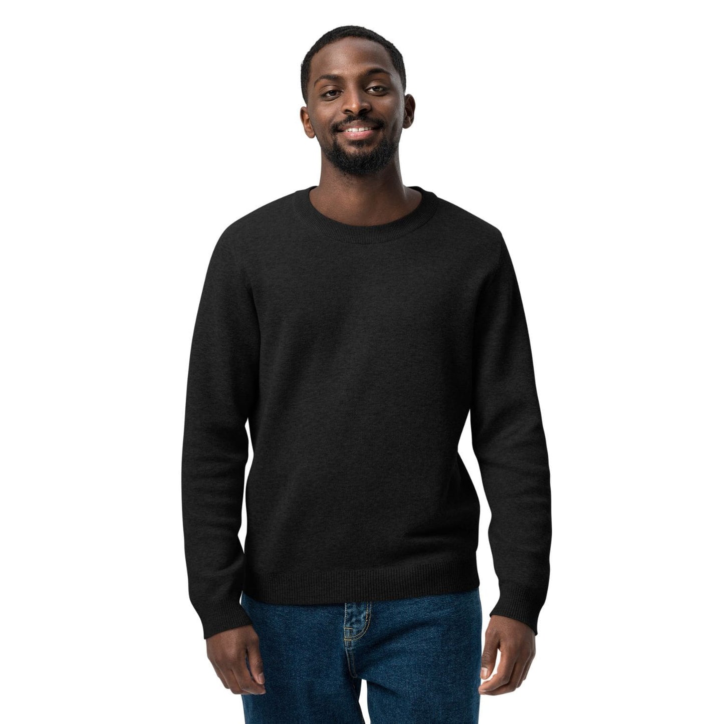 Herren Classic Strickpullover PF7092 schwarz