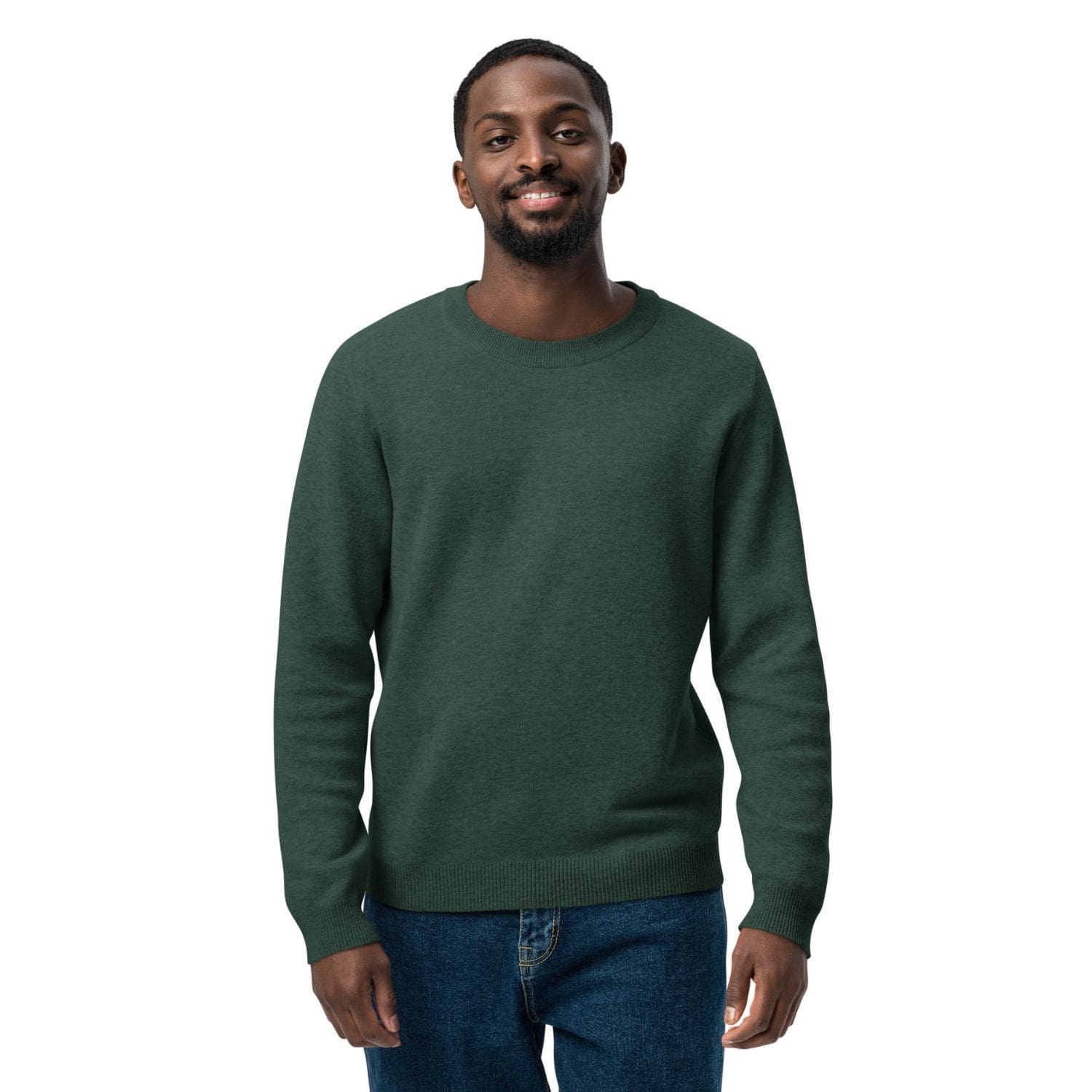 Herren Classic Strickpullover PF7096 dark green
