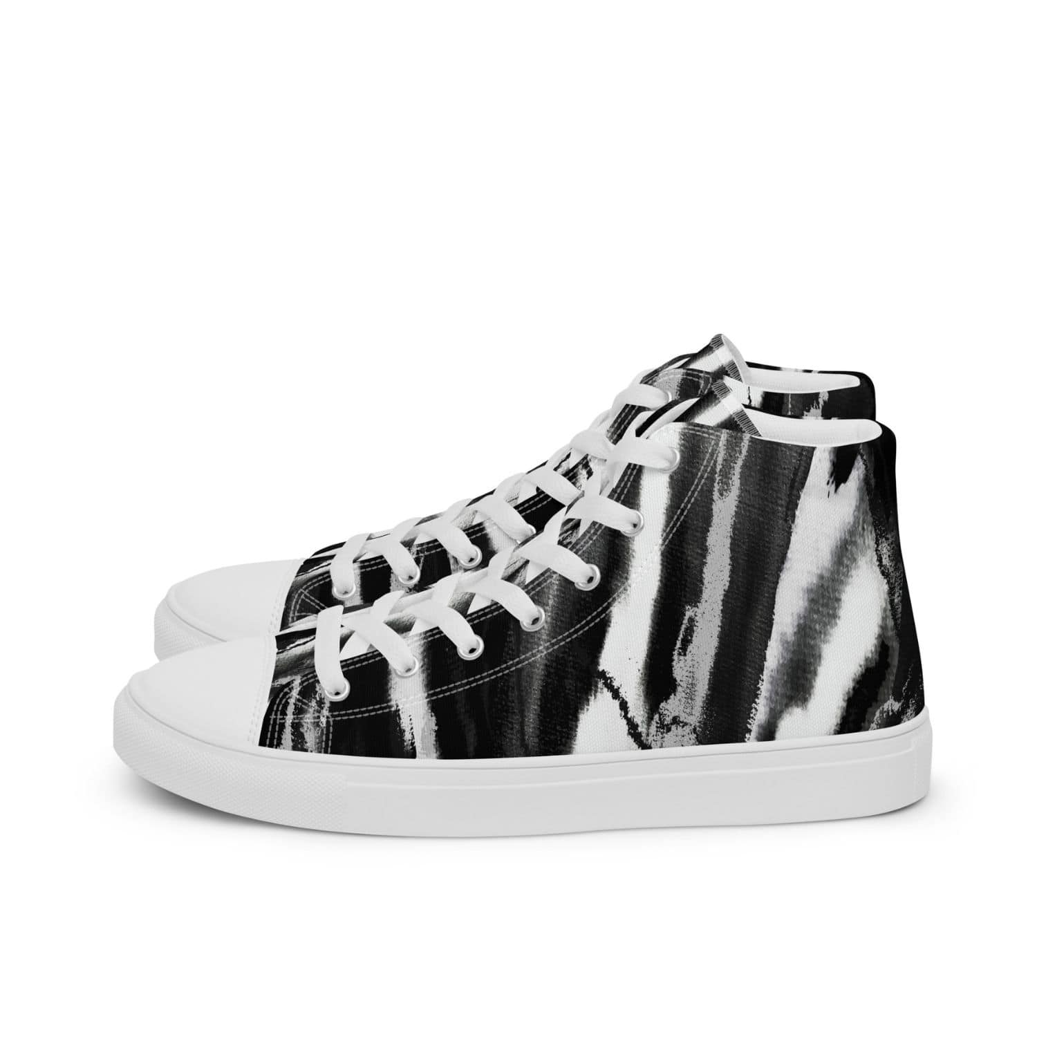 Herren High-Top Sneaker HB8015 weiss Broken black