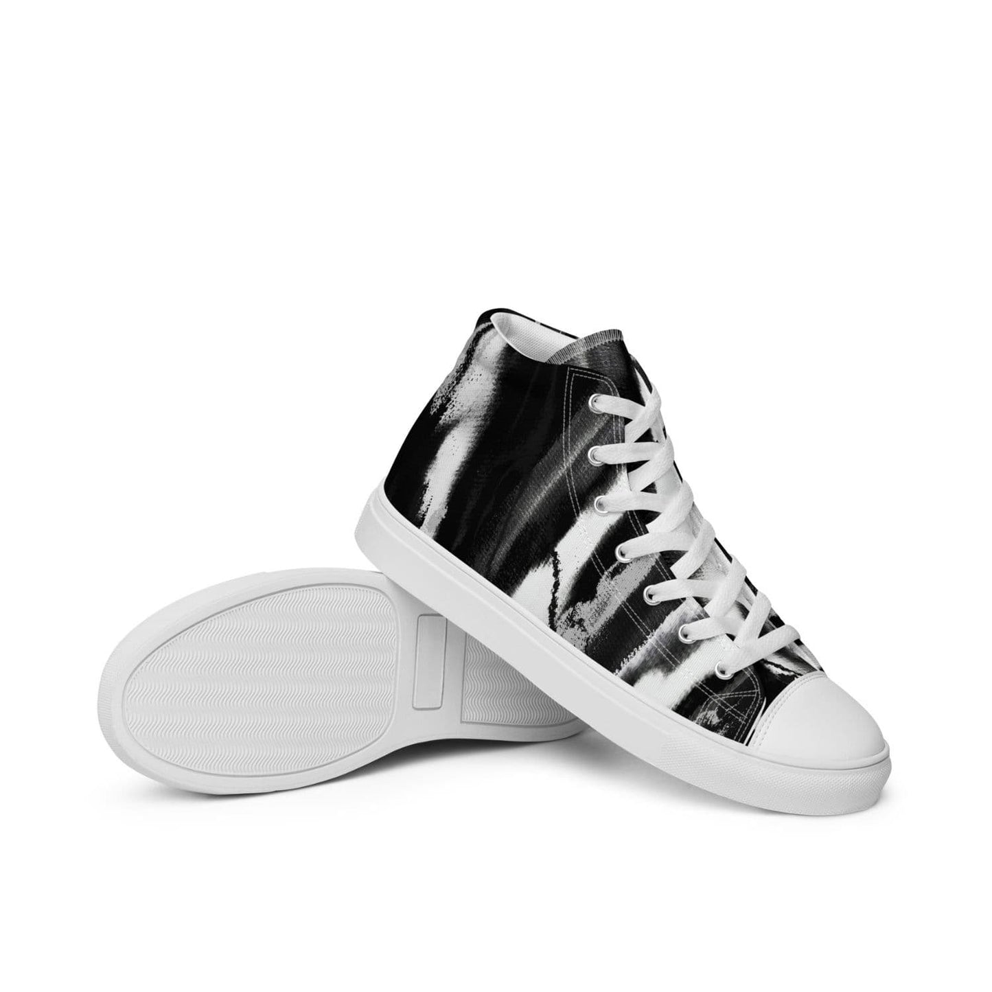 Herren High-Top Sneaker HB8015 weiss Broken black