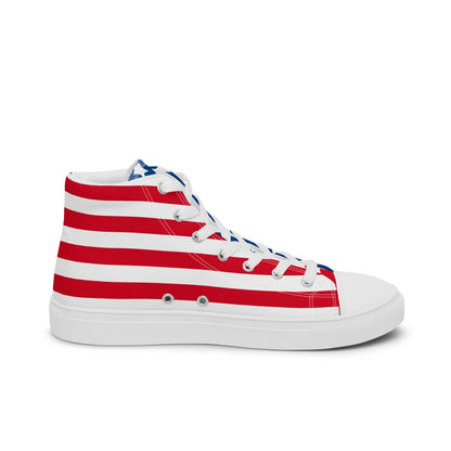 Herren High-Top Sneaker PF8014 weiss Stars and Stripes