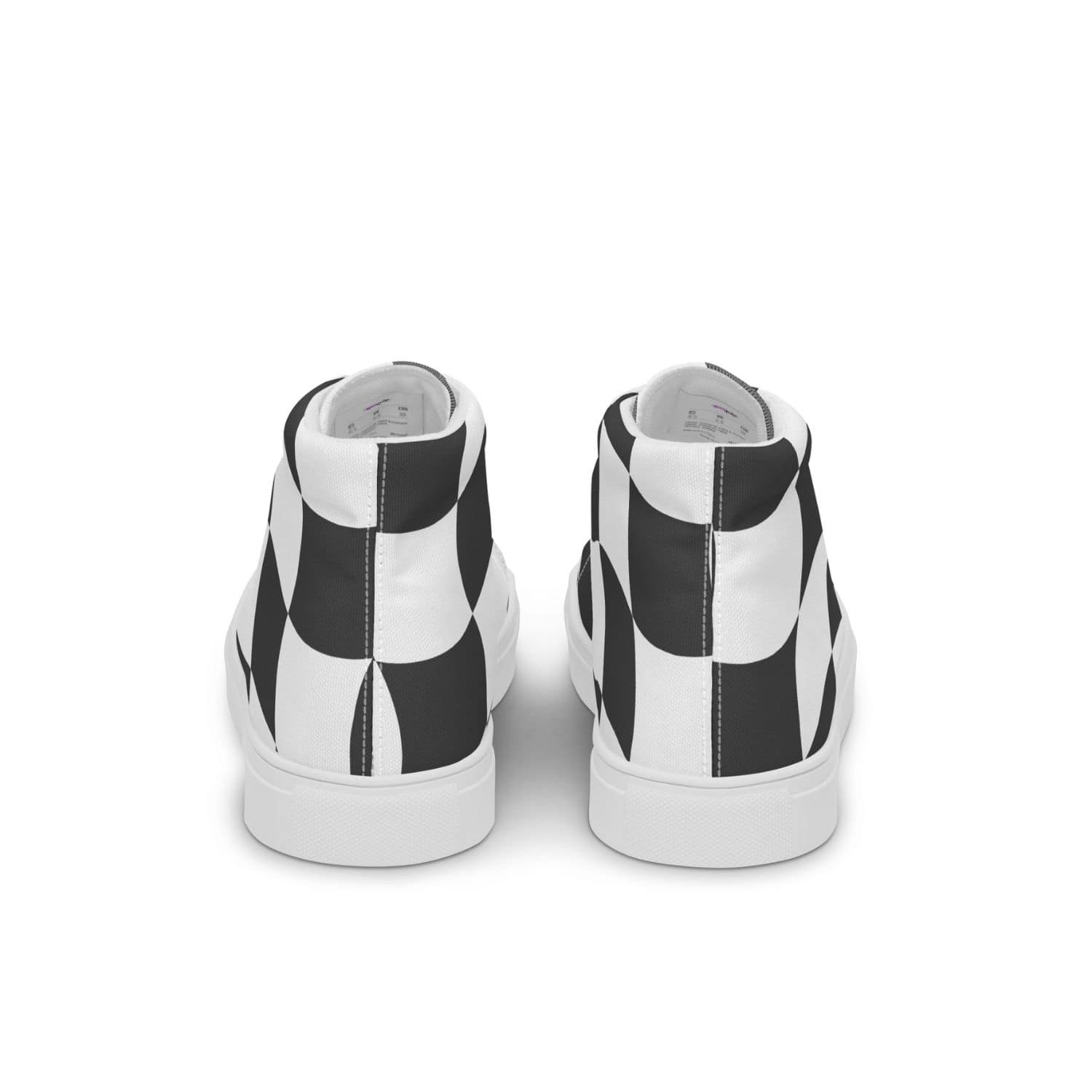 Herren High-Top Sneaker PF8016 weiss Checkerboard