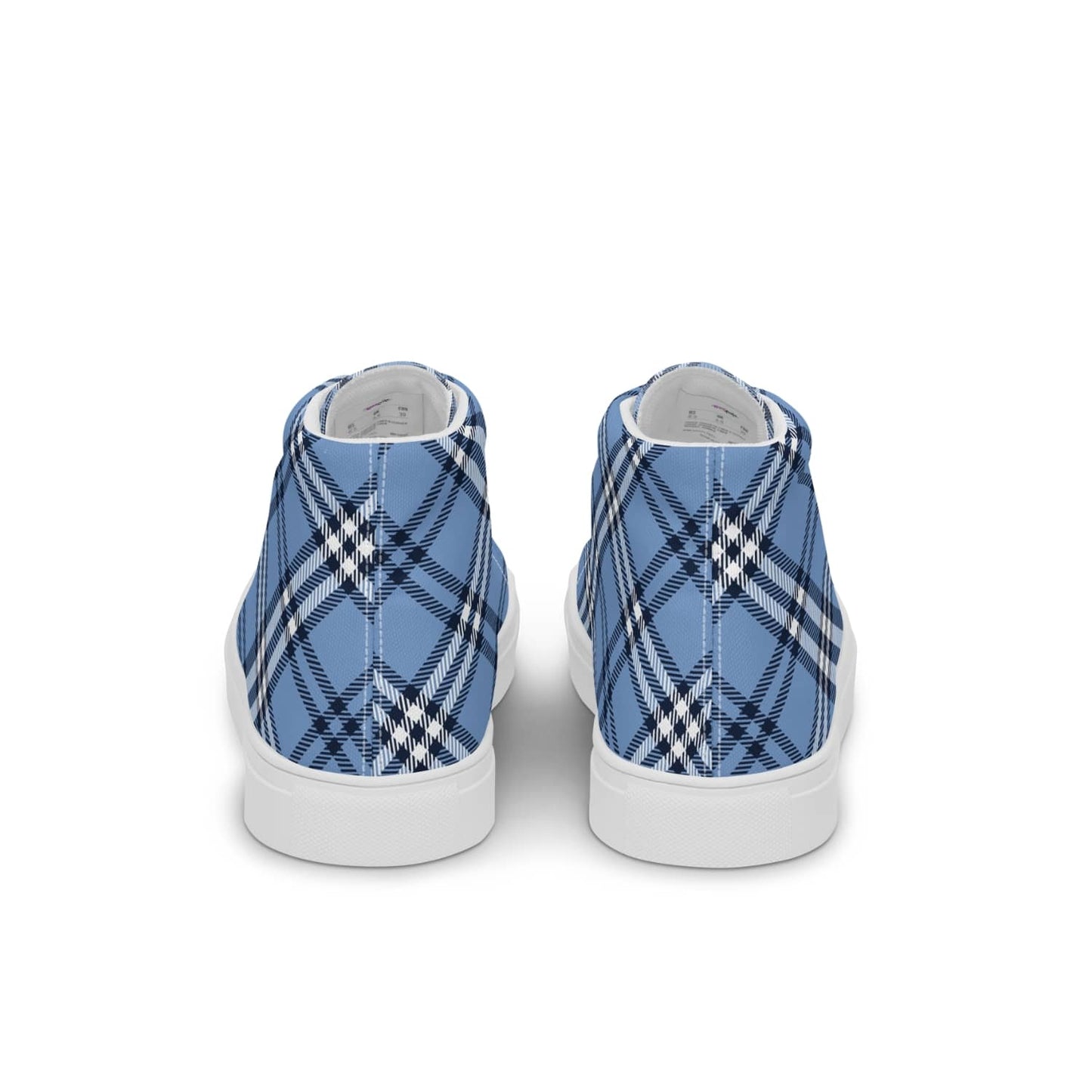 Herren High-Top Sneaker Scottish Blue PF8238 weiss