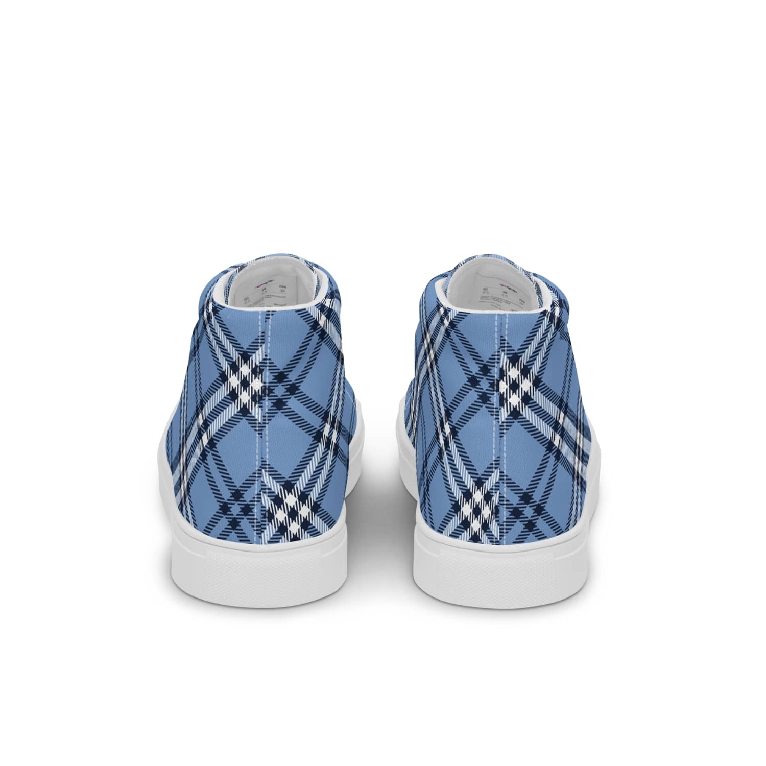 Herren High-Top Sneaker Scottish Blue PF8238 weiss