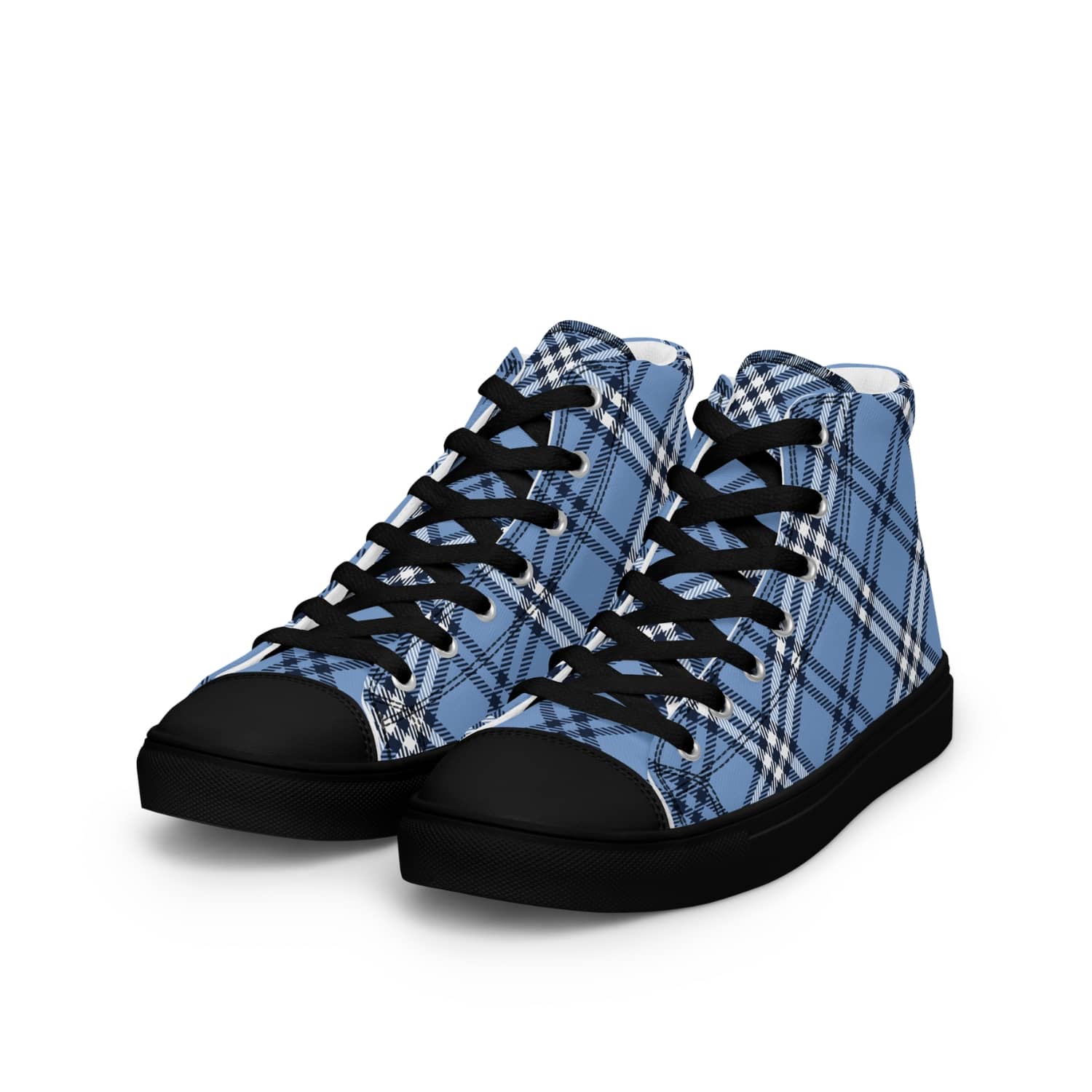 Herren High-Top Sneaker Scottish Blue PF8239 schwarz