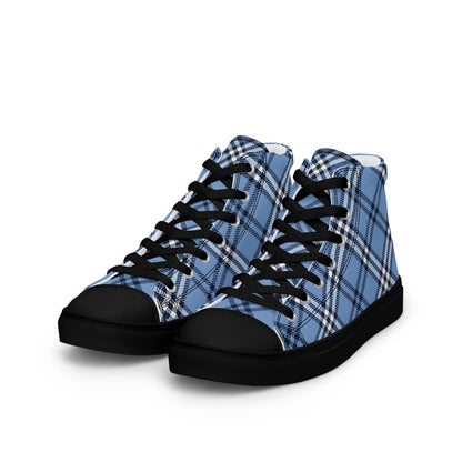 Herren High-Top Sneaker Scottish Blue PF8239 schwarz