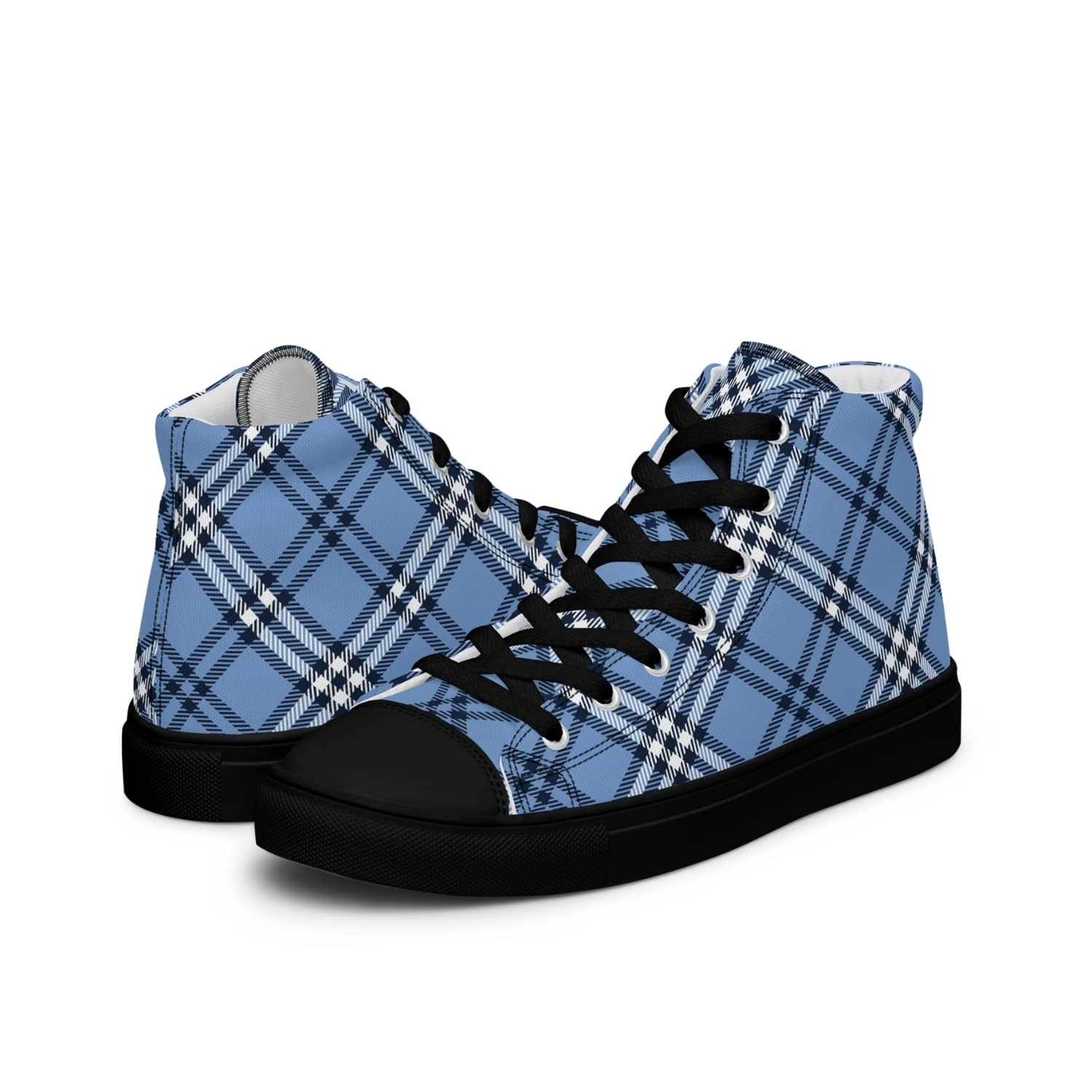 Herren High-Top Sneaker Scottish Blue PF8239 schwarz