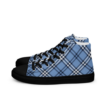 Herren High-Top Sneaker Scottish Blue PF8239 schwarz