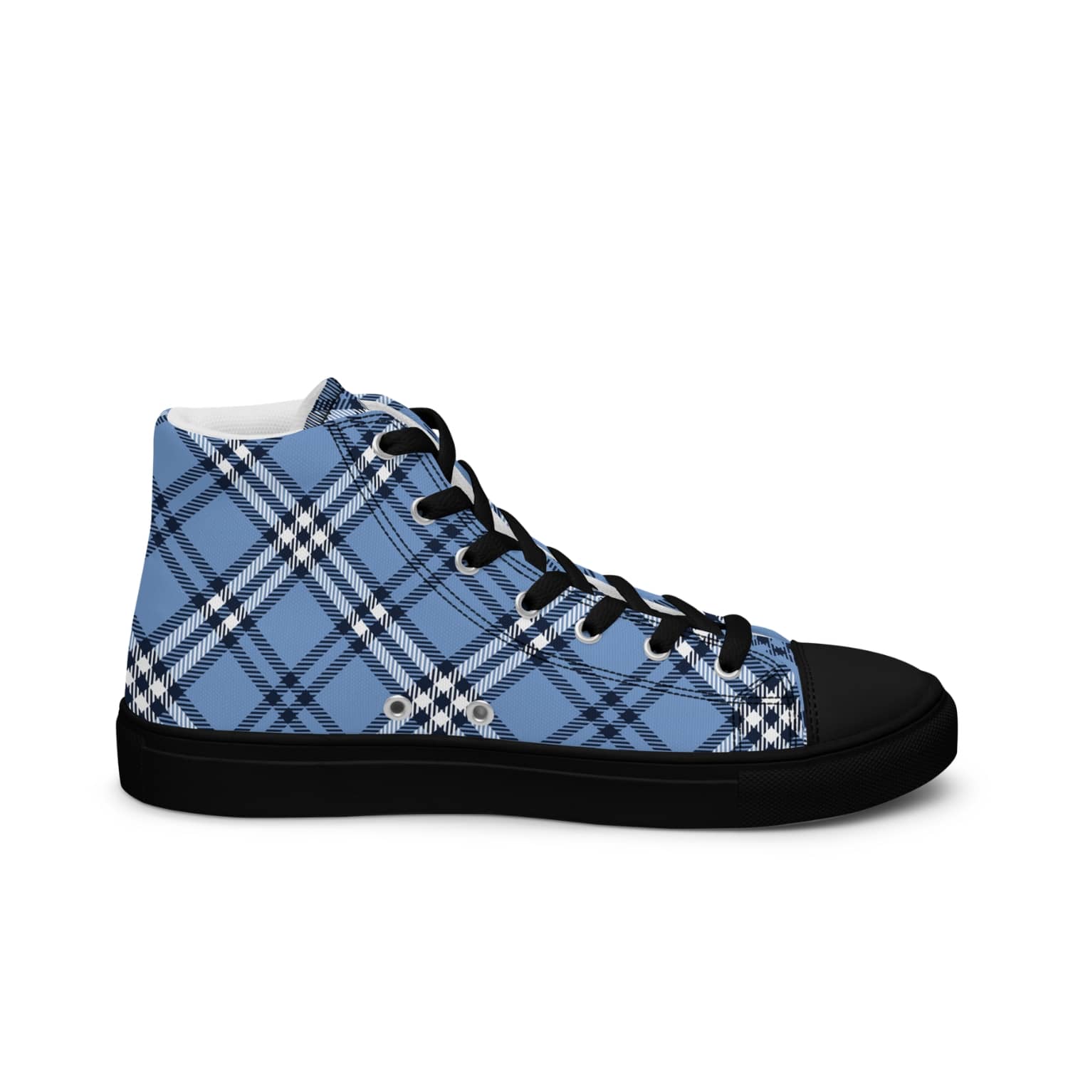 Herren High-Top Sneaker Scottish Blue PF8239 schwarz