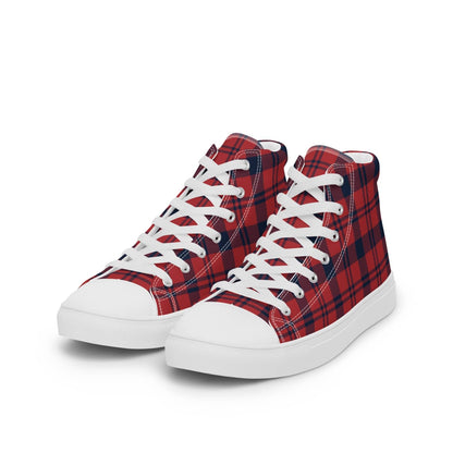 Herren High-Top Sneaker Scottish Red PF8234 weiss