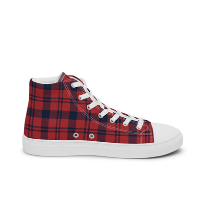 Herren High-Top Sneaker Scottish Red PF8234 weiss