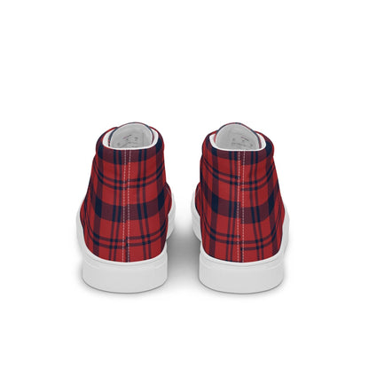 Herren High-Top Sneaker Scottish Red PF8234 weiss