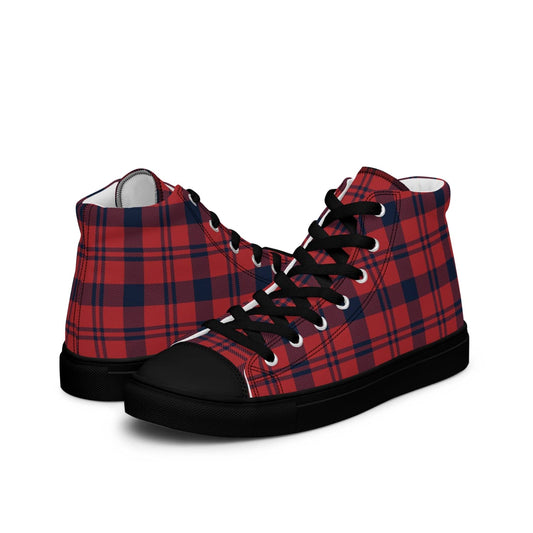Herren High-Top Sneaker Scottish Red PF8235 schwarz