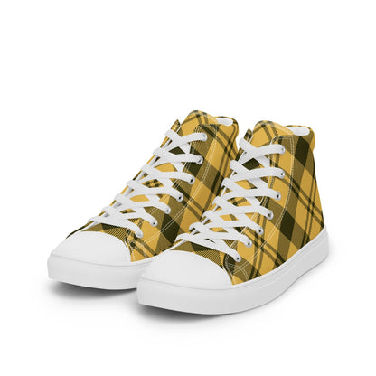 Herren High-Top Sneaker Scottish Yellow PF8236 weiss