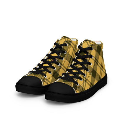 Herren High-Top Sneaker Scottish Yellow PF8237 schwarz