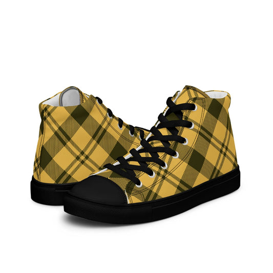 Herren High-Top Sneaker Scottish Yellow PF8237 schwarz