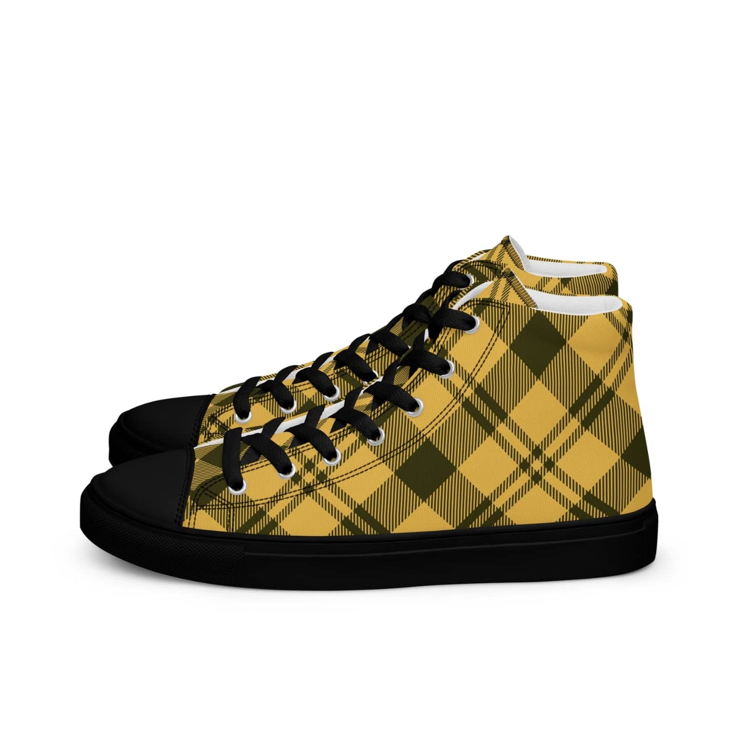 Herren High-Top Sneaker Scottish Yellow PF8237 schwarz