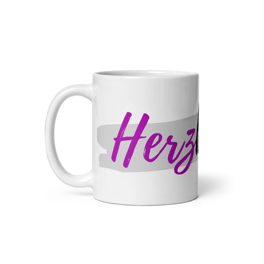 Herzbiester Kaffeebecher HF1007 weiss