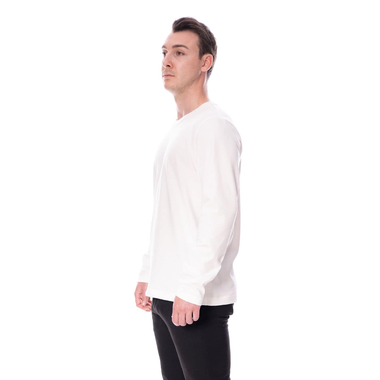 MUOM Basic Longsleeve N°6 MM7145 cremeweiss