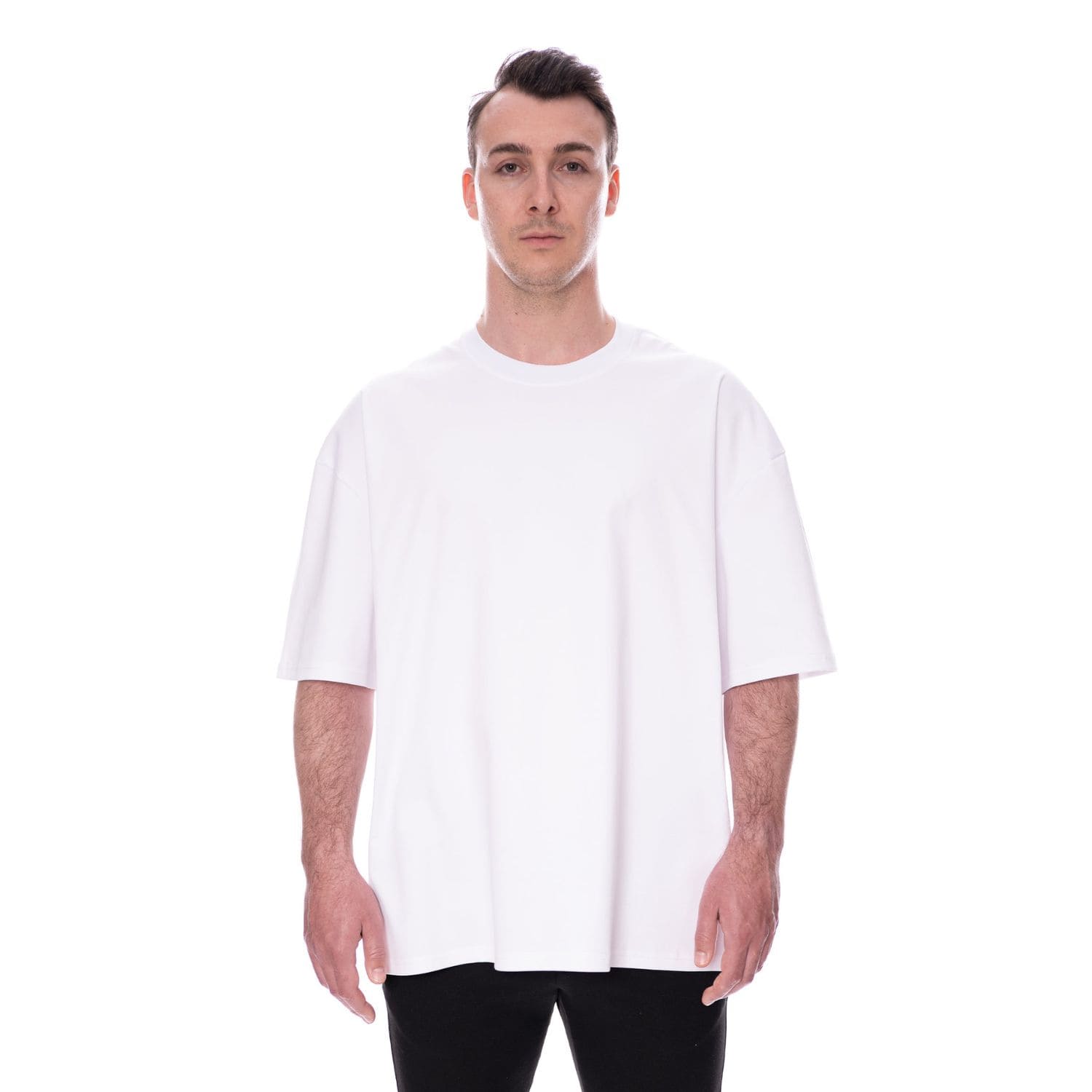 MUOM Herren Basic Pima Tee N°3 MM7141 weiss