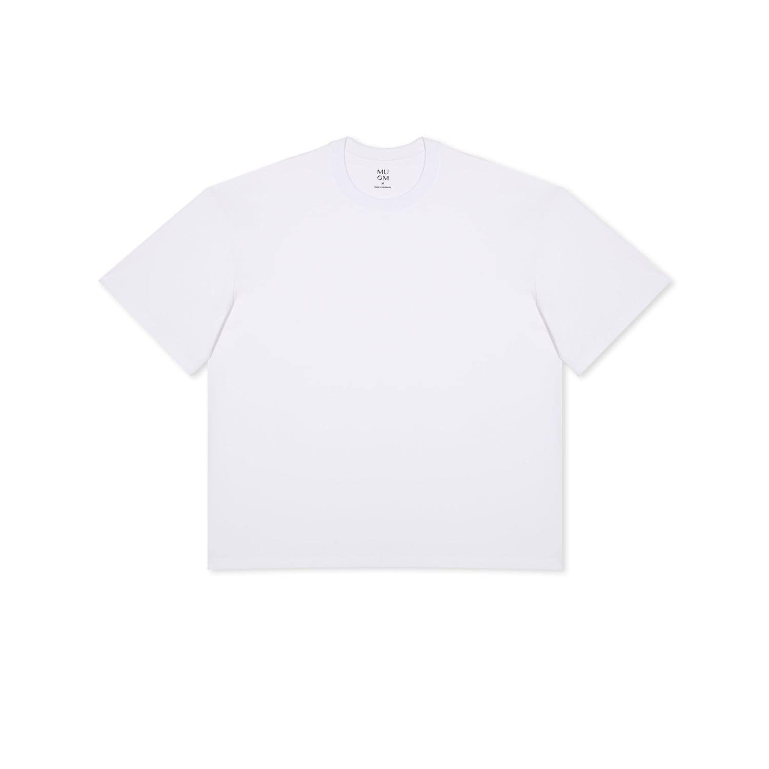 MUOM Herren Basic Pima Tee N°3 MM7141 weiss