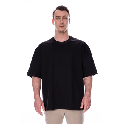 MUOM Herren Basic Pima Tee N°3 MM7142 schwarz