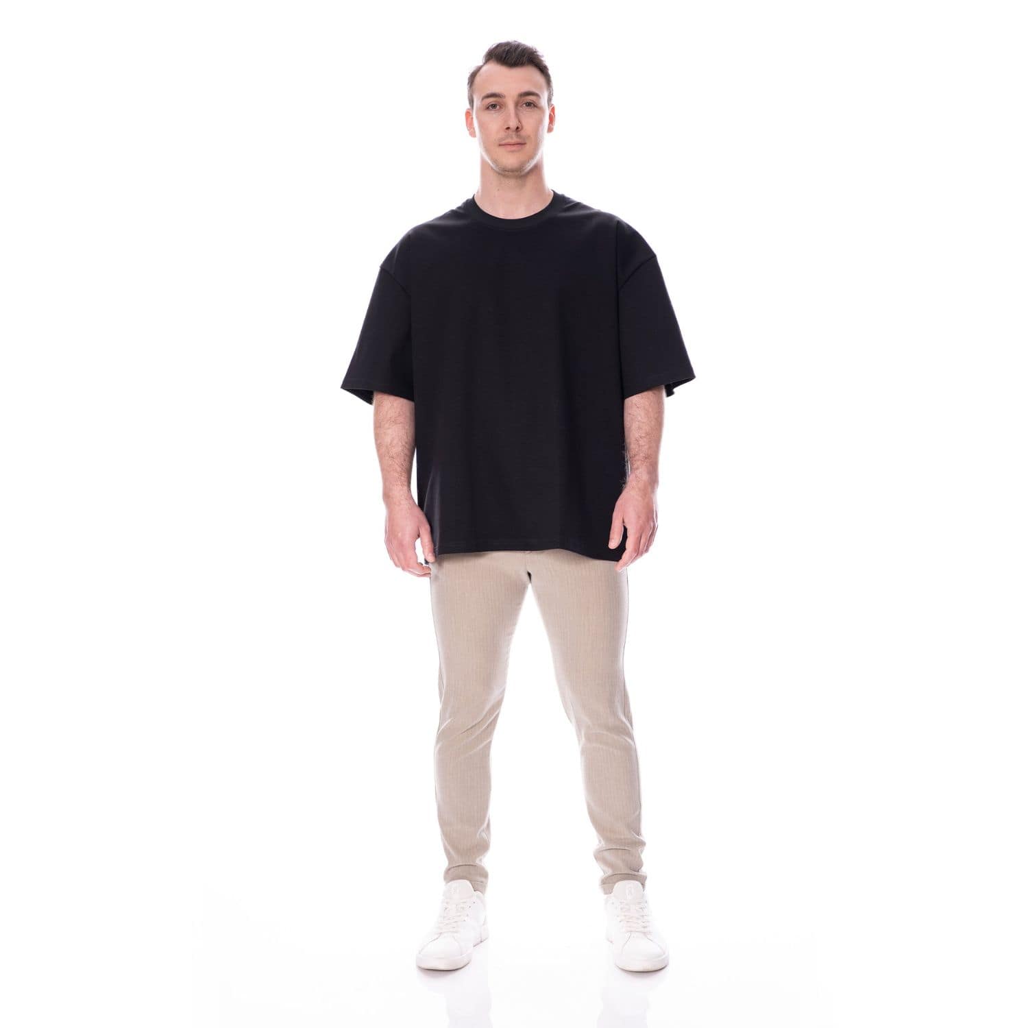 MUOM Herren Basic Pima Tee N°3 MM7142 schwarz