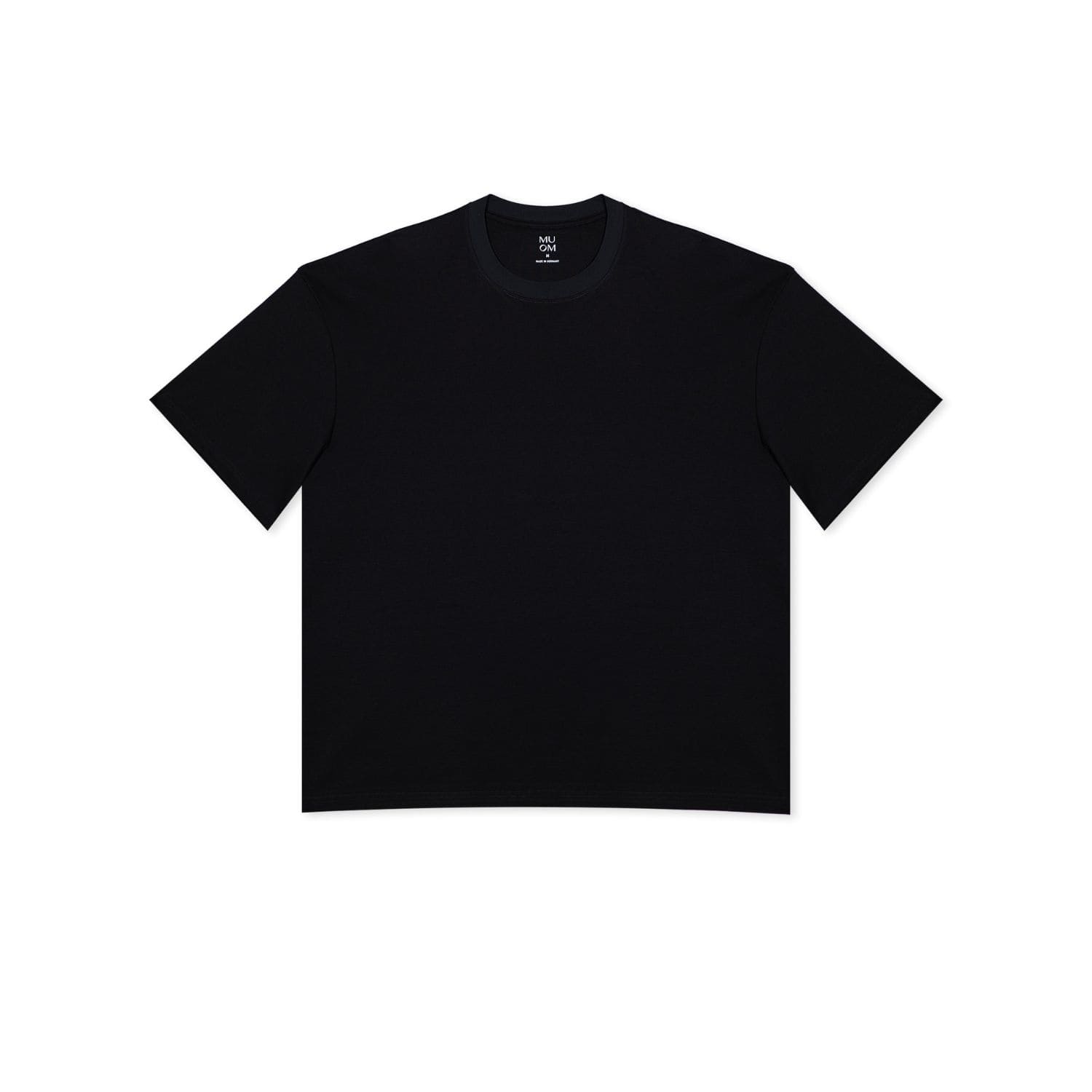 MUOM Herren Basic Pima Tee N°3 MM7142 schwarz