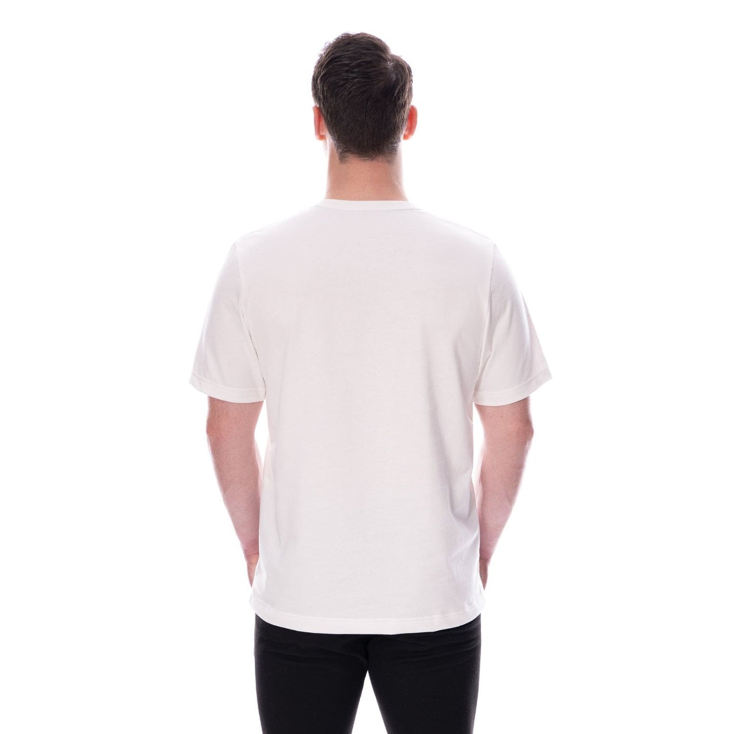 MUOM Herren Basic Tee N°6 MM7143 cremeweiss