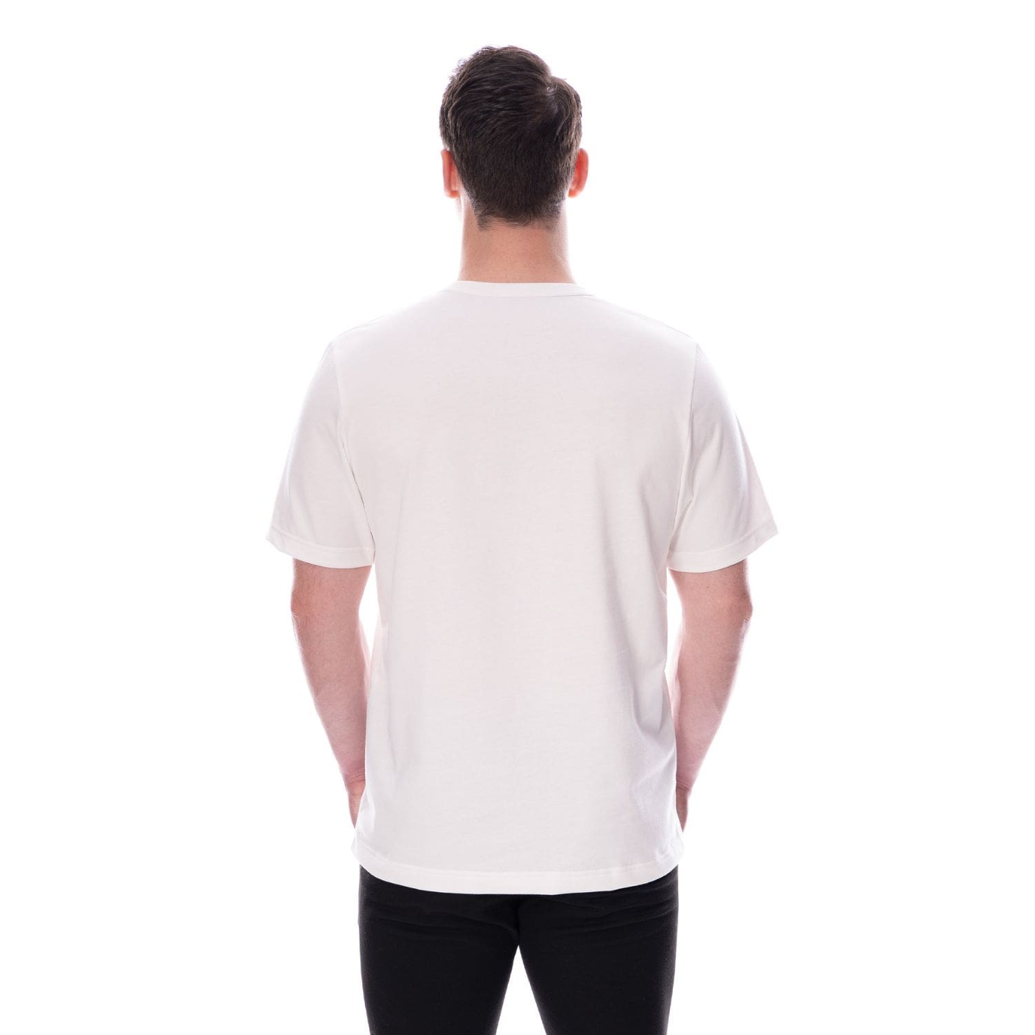 MUOM Herren Basic Tee N°6 MM7143 cremeweiss